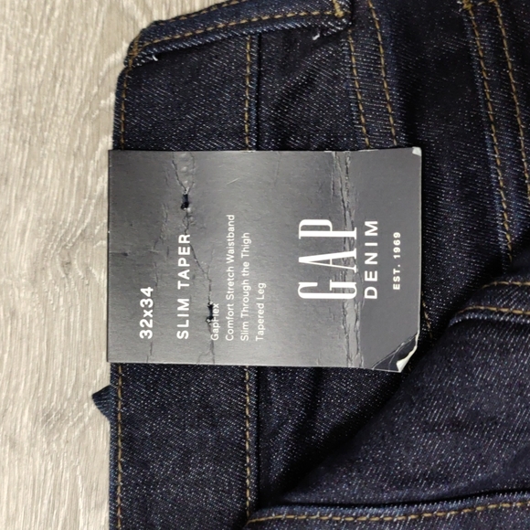 NWT Men's GAP DENIM Slim Taper Jean - Picture 2 of 4